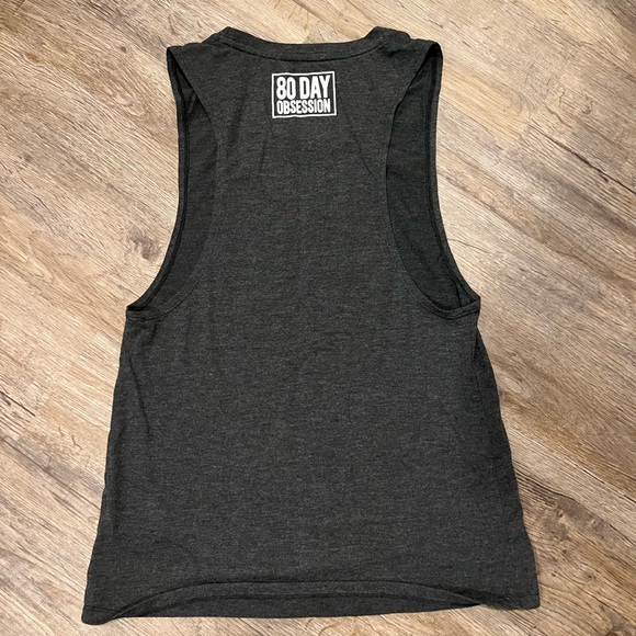 Beachbody Charcoal pineapple pineapple V-Neck Top - Picture 5 of 5